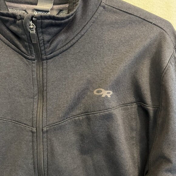 Outdoor Research Surefire Men's XL Black Full Zip Poly Blend - Picture 2 of 8